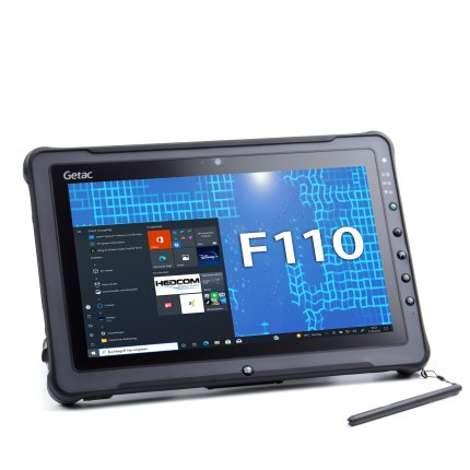 Getac F110 G4 Fully Rugged Tablet, Core i5-7200U, 2.5GHz, 8GB, 256GB SSD