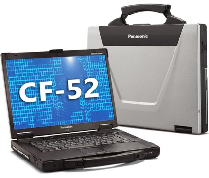 Panasonic Toughbook CF-52 MK3, i5 520M 2,40 GHz, 4GB, 15.4 Zoll