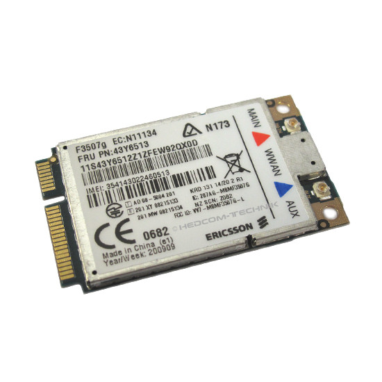 Ericsson F3507g UMTS HSDPA 7,2 Mbps FRU 43Y6479 Karte HT-703506 | HEdCom