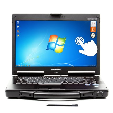 Panasonic Toughbook CF-53 MK2, i5 3320M 2,60 GHz, 4GB, 320GB, *Touchscreen*